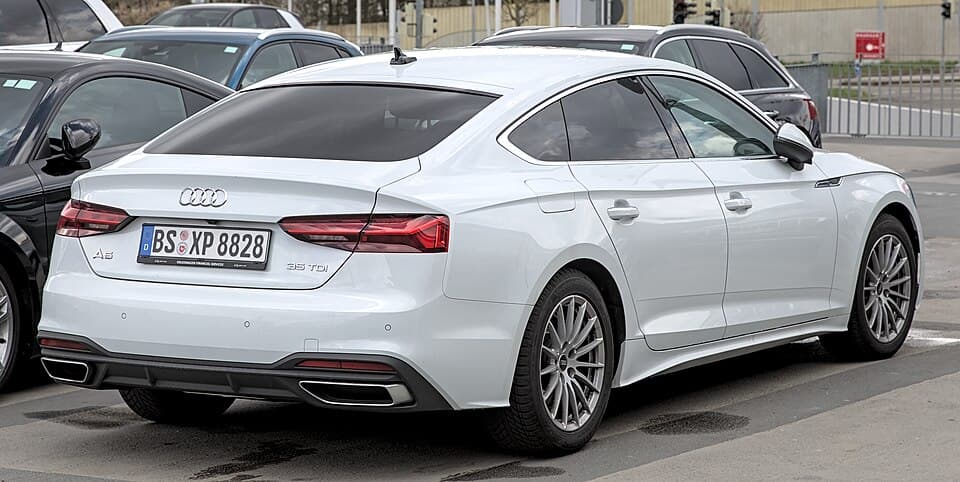 Audi A5 Sportback boot space