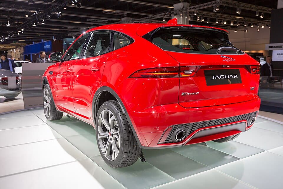 Jaguar E-Pace boot space
