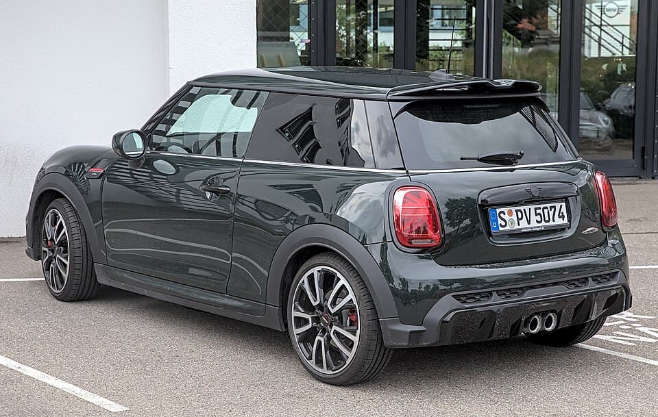 Mini Cooper boot space