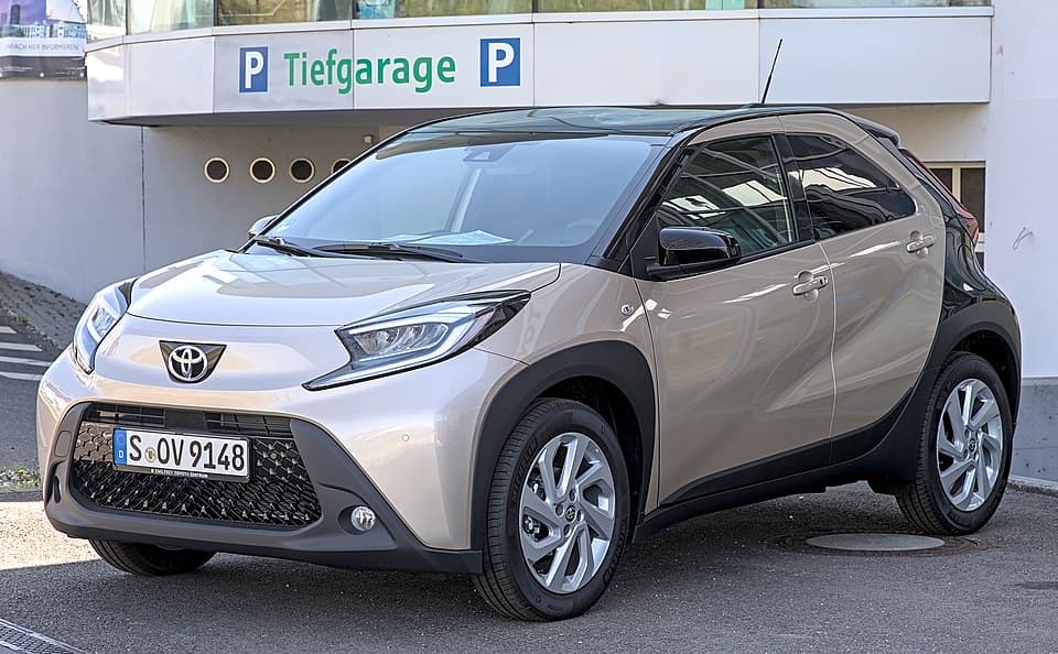 Toyota Aygo boot space