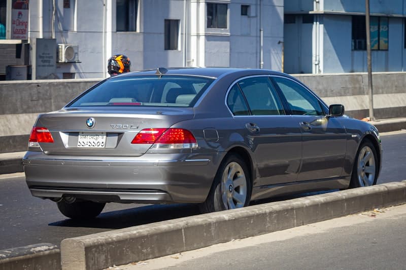 Saloon car with open boot, representing the saloon category in our pushchair fit test