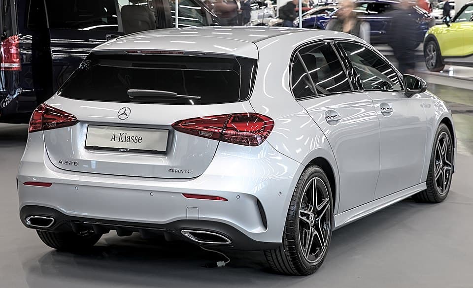 Mercedes A-Class boot space